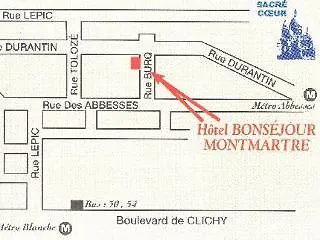 Bonsejour Montmartre 2* Paříž