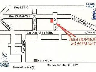 Hotel Bonsejour Montmartre Paris